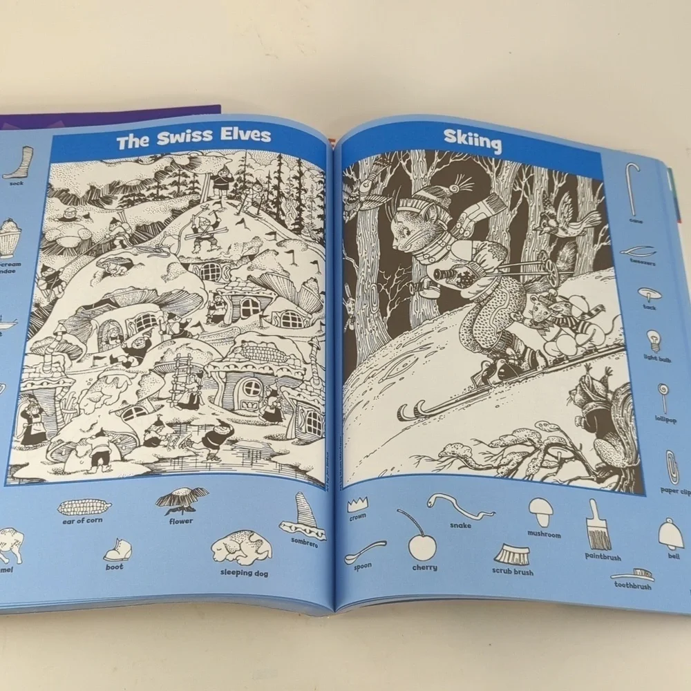 Lot of 3 activity books Highlights Hidden Pictures